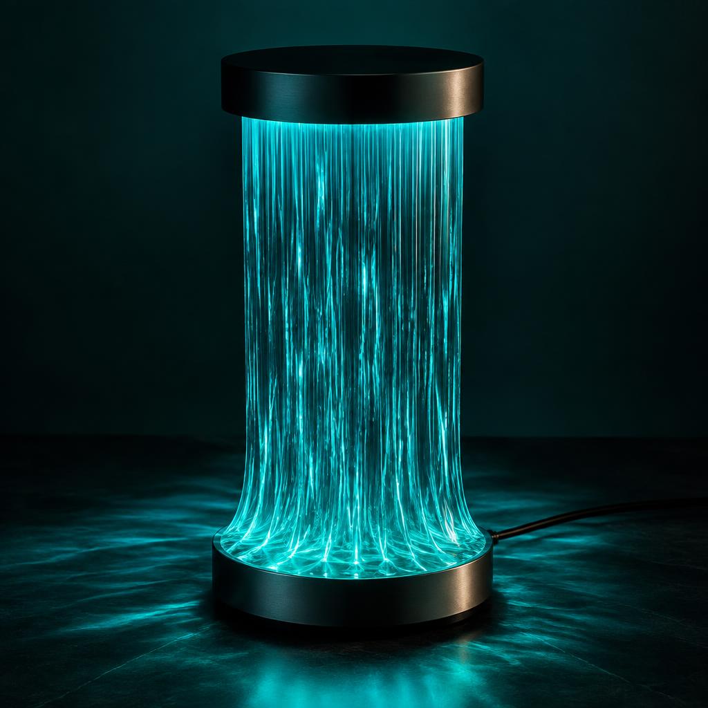 Waterfall Effect Lamp